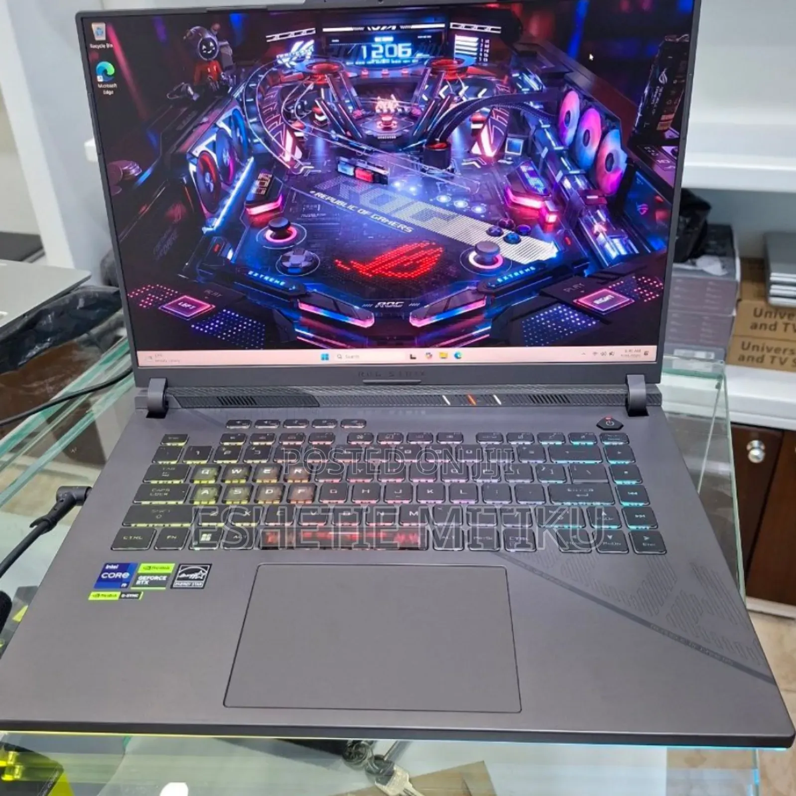 New Laptop Asus ROG Strix G15 16GB Intel Core I9 SSD 512GB