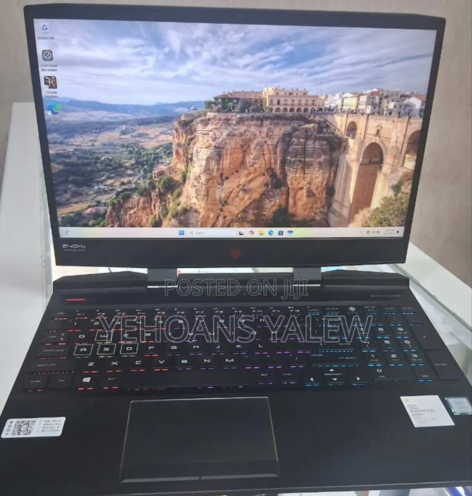 New Laptop HP Omen 15 16GB Intel Core I7 SSD 512GB