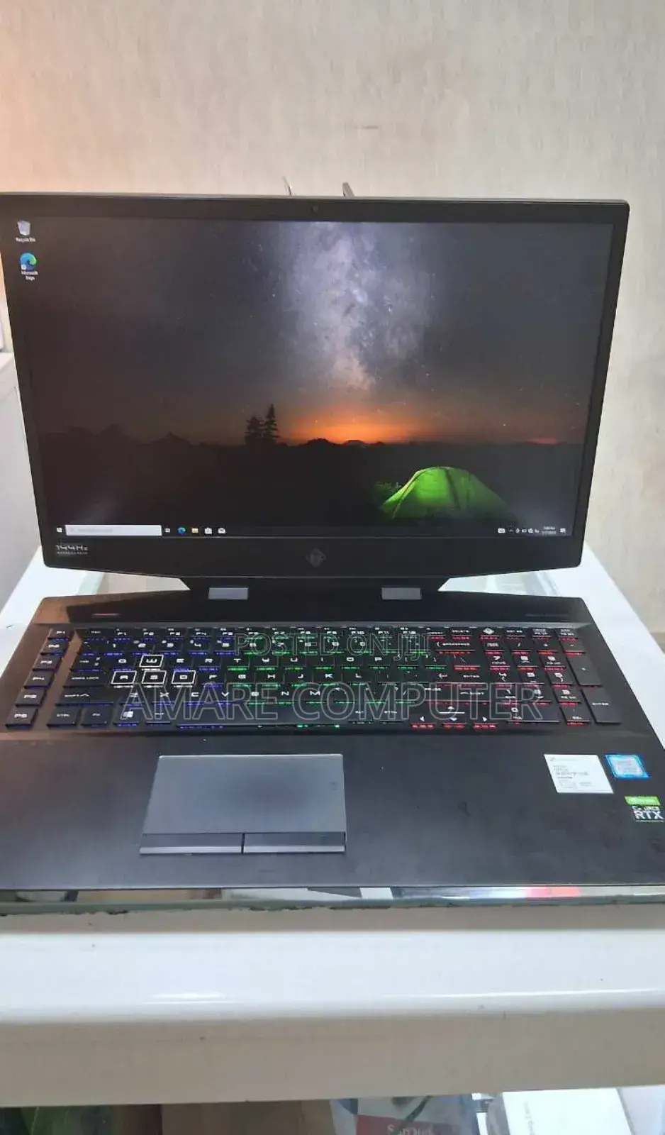 New Laptop HP Omen 17 16GB Intel Core I7 SSD 1T