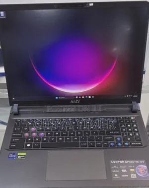 New Laptop MSI Vector 16 HX AI A2XWIG 16GB Intel Core I9 SSD 1T