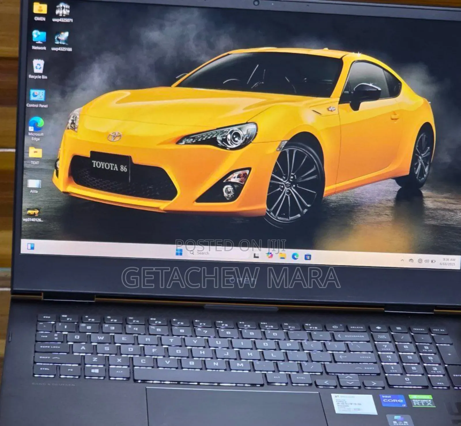 New Laptop HP Omen 16 16GB Intel Core I7 SSD 512GB