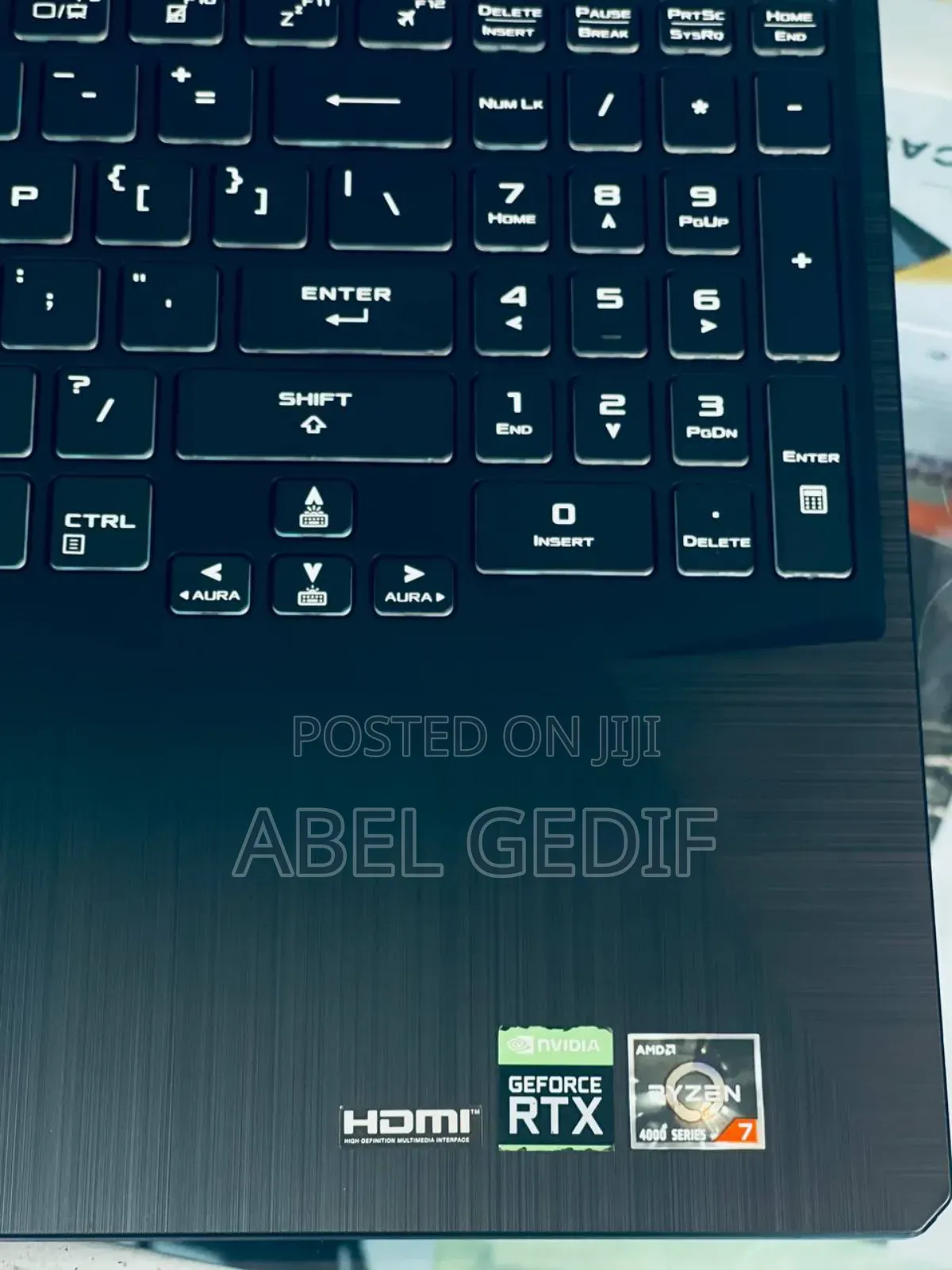 New Laptop Asus TUF Gaming A15 16GB AMD Ryzen 7 SSD 512GB