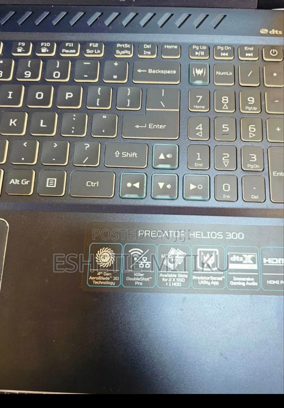 New Laptop Acer Predator Helios Neo 16 16GB Intel Core I7 SSD 1T