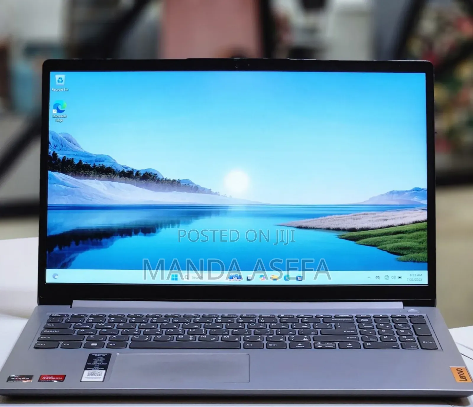 New Laptop Lenovo Ideapad 3 8GB AMD Ryzen 5 SSD 512GB