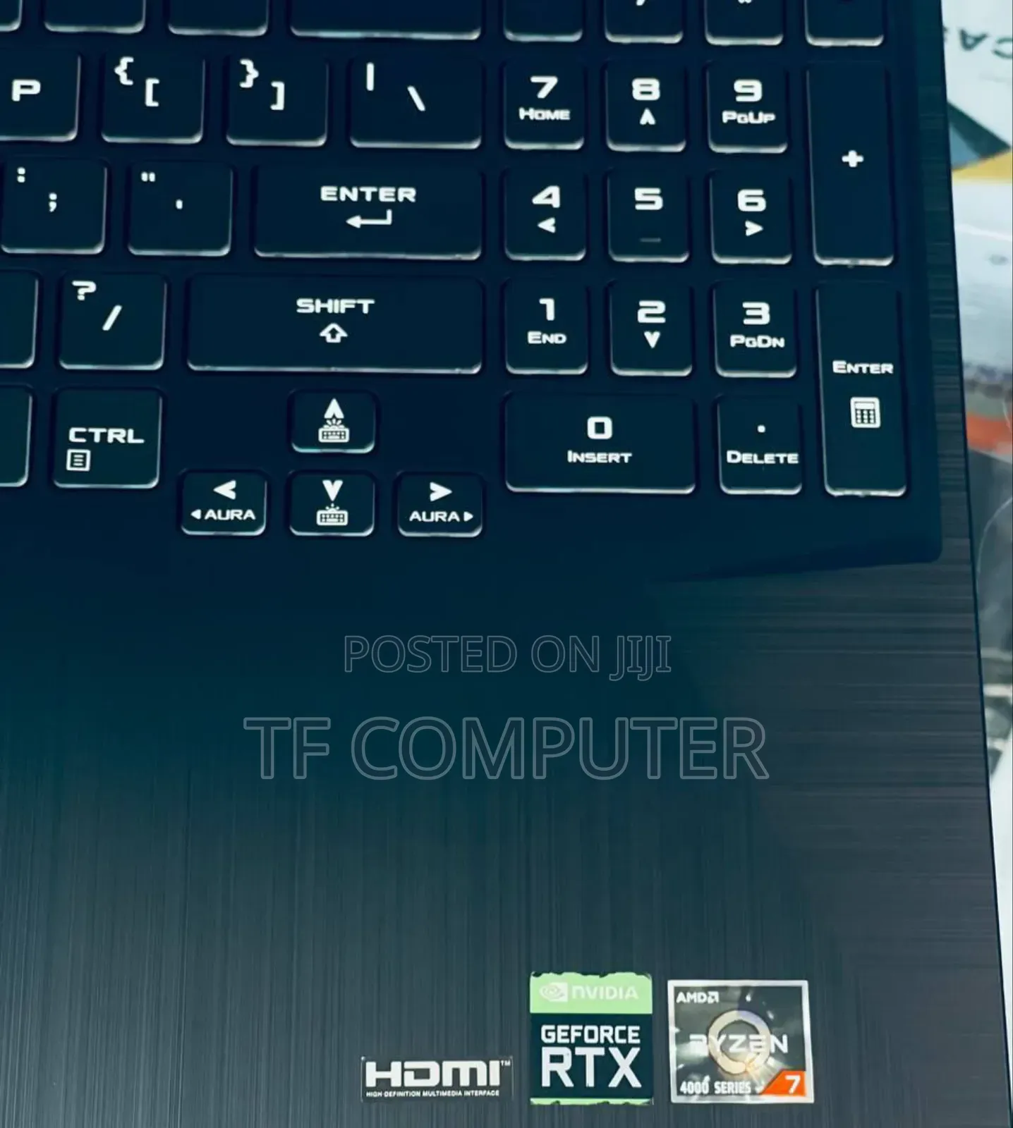 New Laptop Asus TUF Gaming A15 16GB AMD Ryzen 7 SSD 512GB