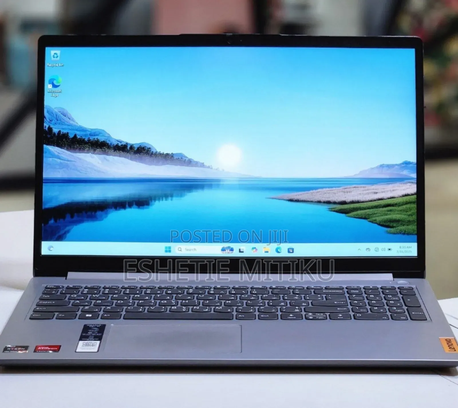 New Laptop Lenovo Ideapad 3 8GB AMD Ryzen 5 SSD 512GB