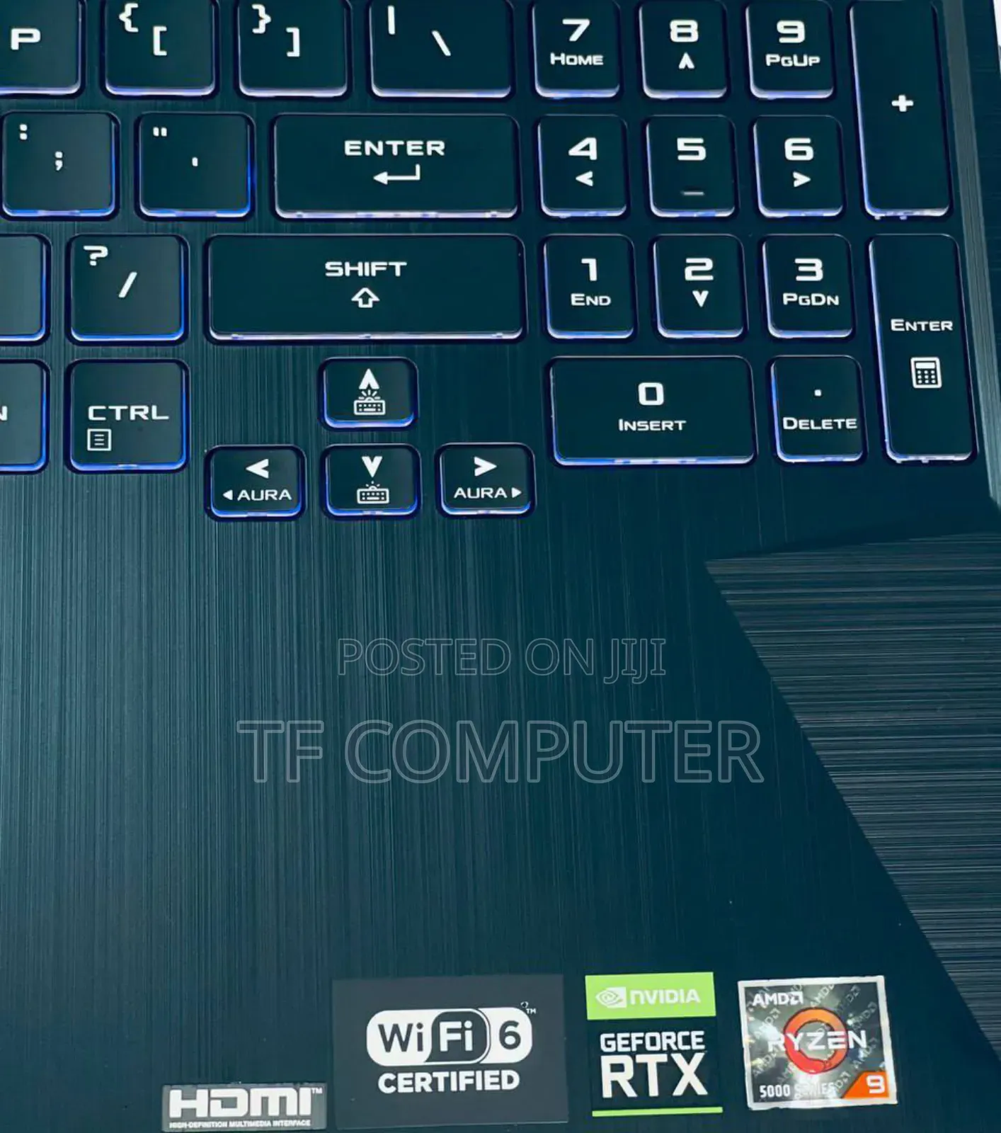 New Laptop Asus TUF Gaming A15 16GB AMD Ryzen 9 SSD 512GB