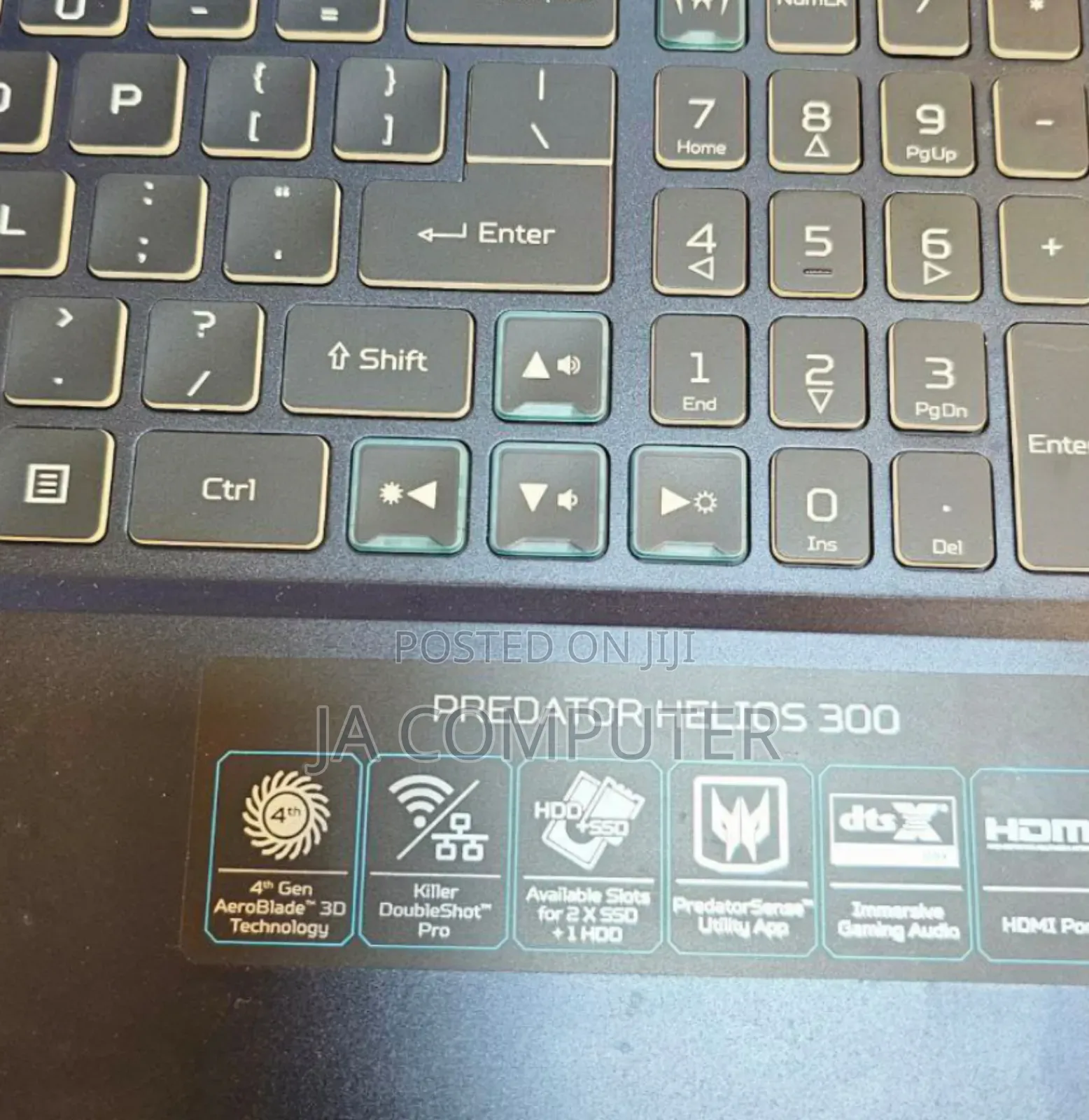 New Laptop Acer Predator Helios 300 16GB Intel Core I7 SSD 1T