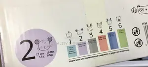 Kirkland Diaper Number 2 And 3 For Babies | 70 Piece