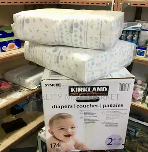 Photo - Kirkland Diaper Number 2 And 3 For Babies | 70 Piece