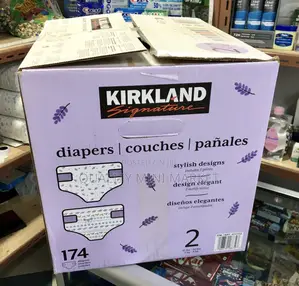 Kirkland Diaper Number 2 And 3 For Babies | 70 Piece