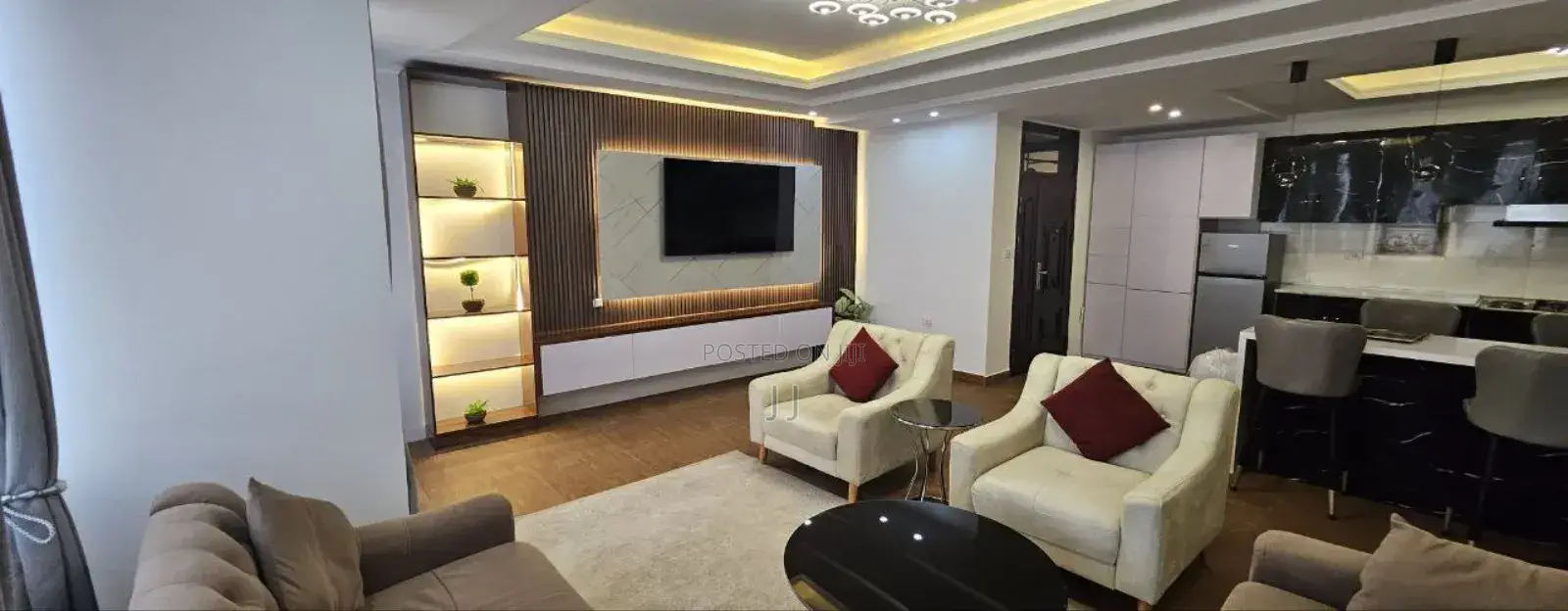 Furnished 3bdrm Apartment in Yeka for rent