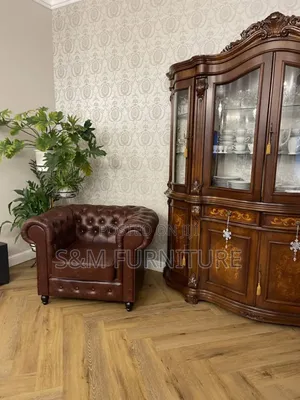 Full Leather 7 Seater Sofa to One's Liking.