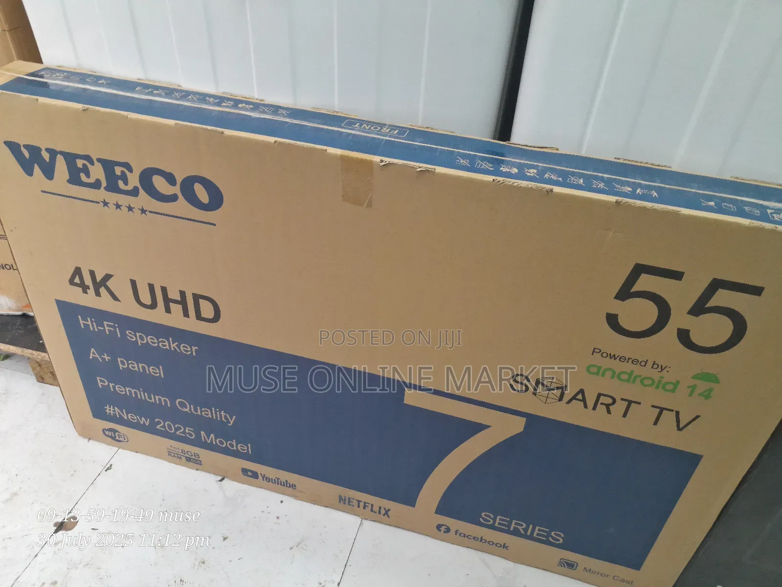 Weeco 55 Inch Smart Android Tv