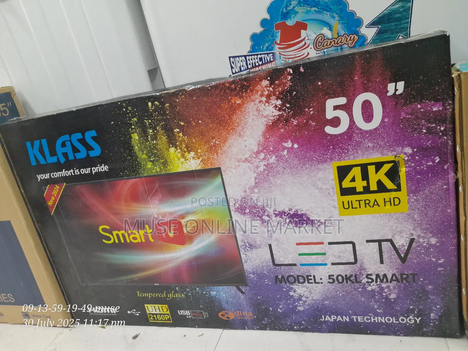 Klass 50inch Smart Android Tv