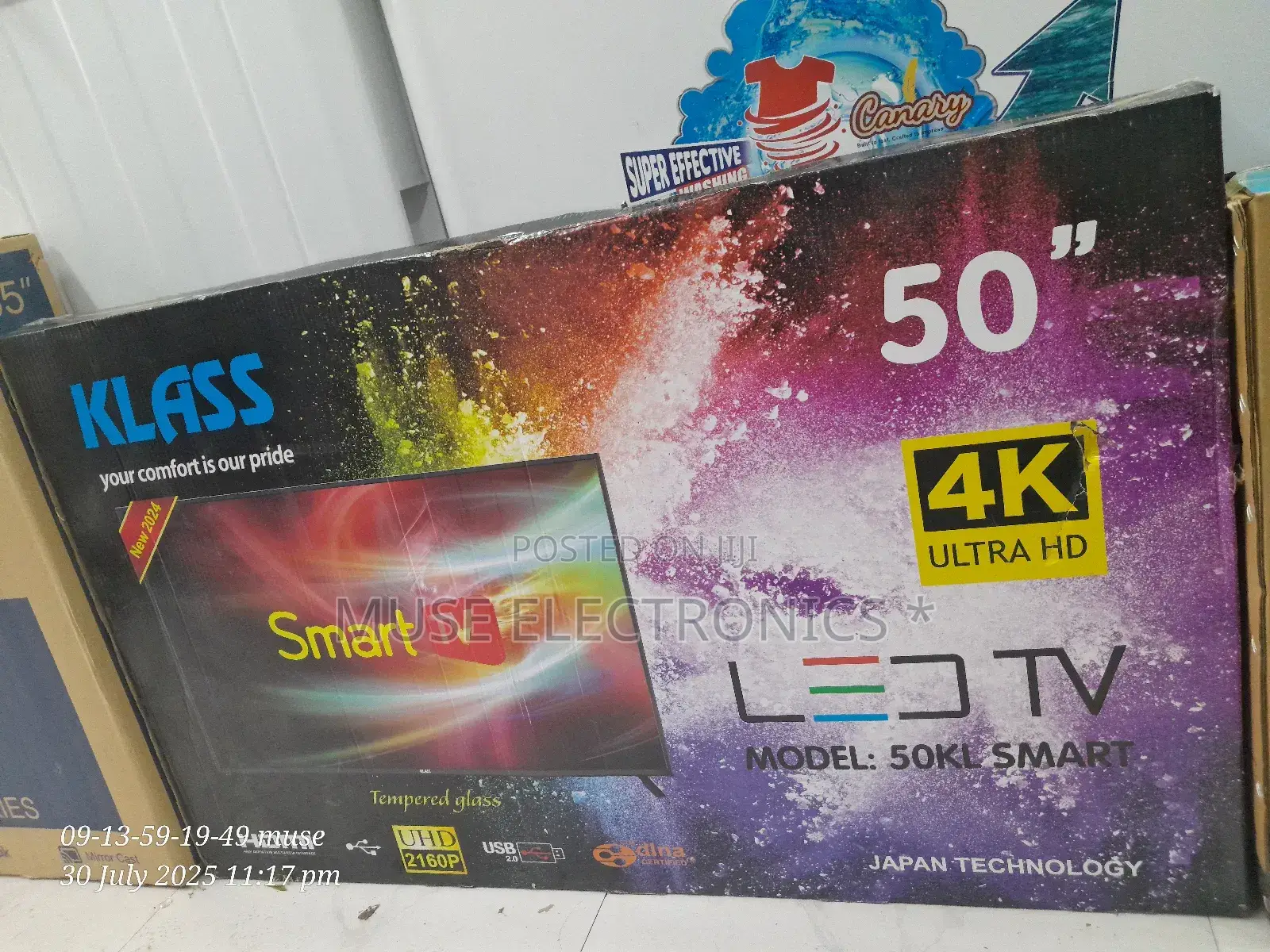Klass 50inch Smart Android Tv