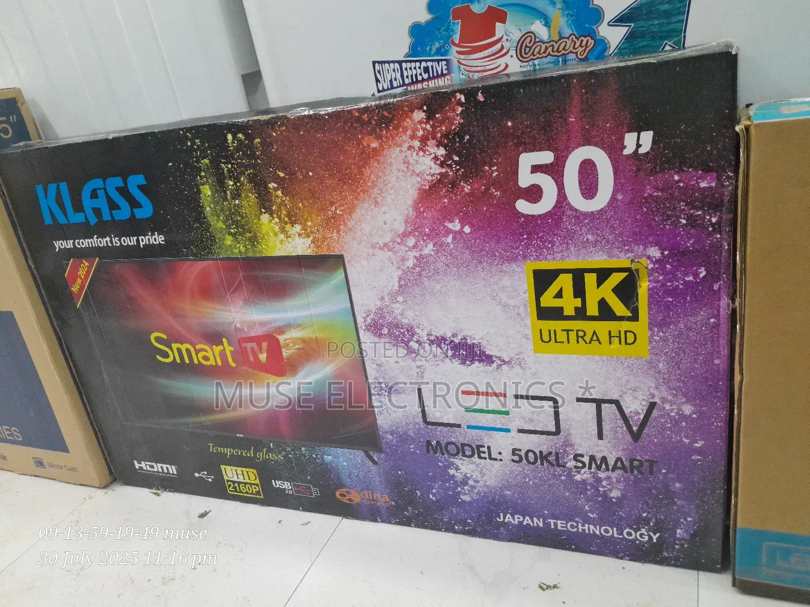 Klass 50inch Smart Android Tv
