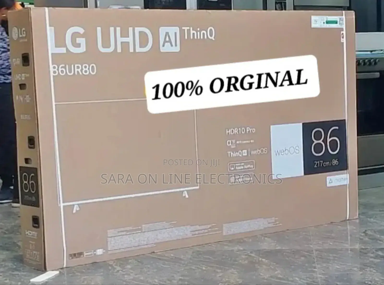 Lg 86" Uhd Ultra Smart Tv 10 Years Warranty