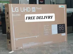 Lg 86" Uhd Ultra Smart Tv 10 Years Warranty