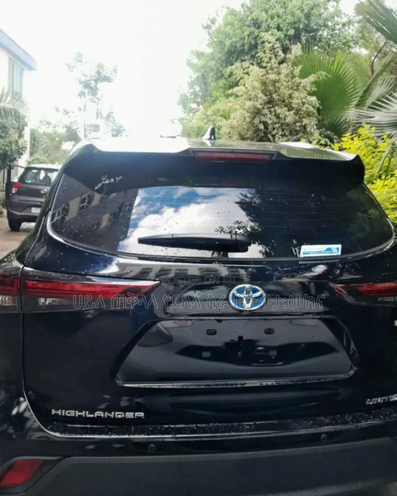 New Toyota Highlander Hybrid 2024 Black