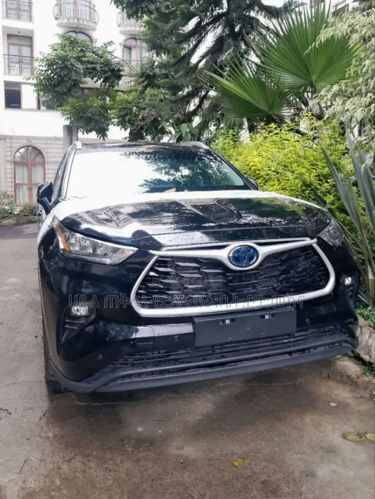 New Toyota Highlander Hybrid 2024 Black