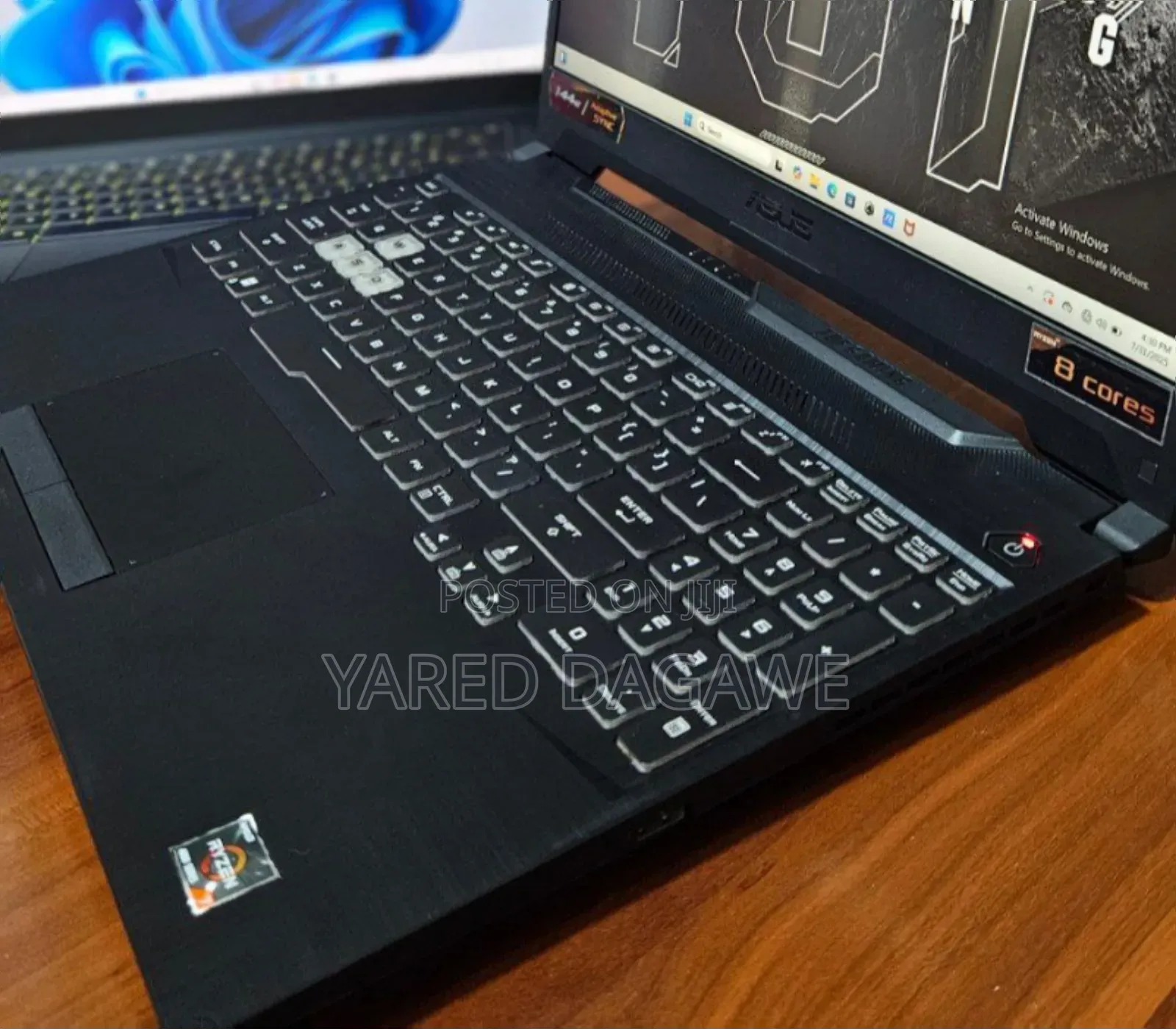 New Laptop Asus TUF Gaming A15 16GB AMD Ryzen 7 SSD 512GB