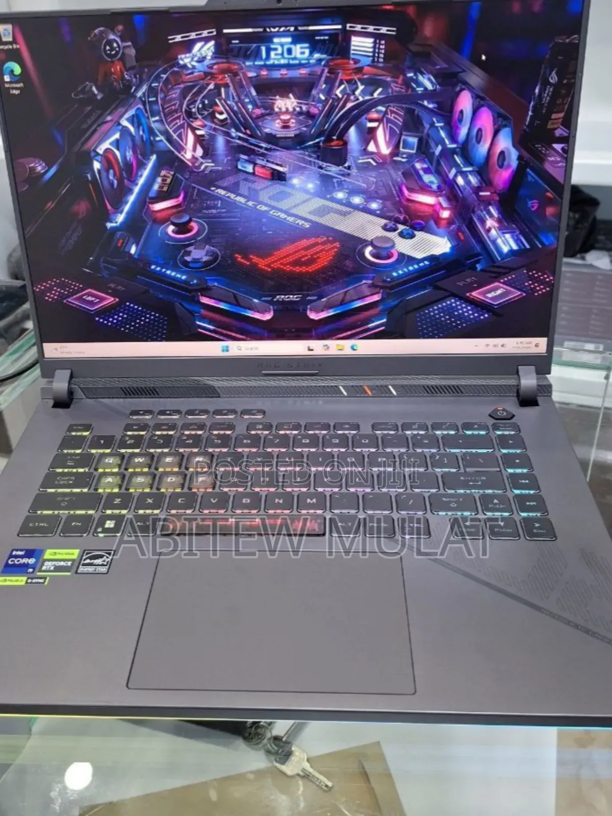 New Laptop Asus ROG Strix G16 G614 32GB Intel Core I9 SSD 1T