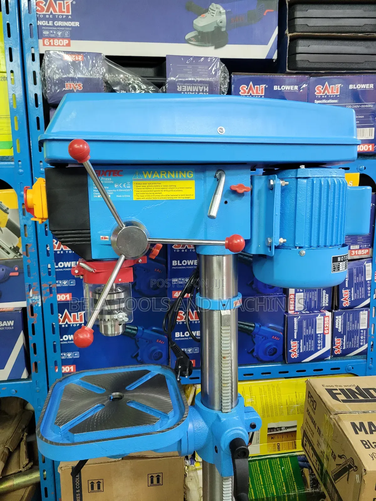 Fixtec Stand Drill 20m Chuck 750w Big Drill Press