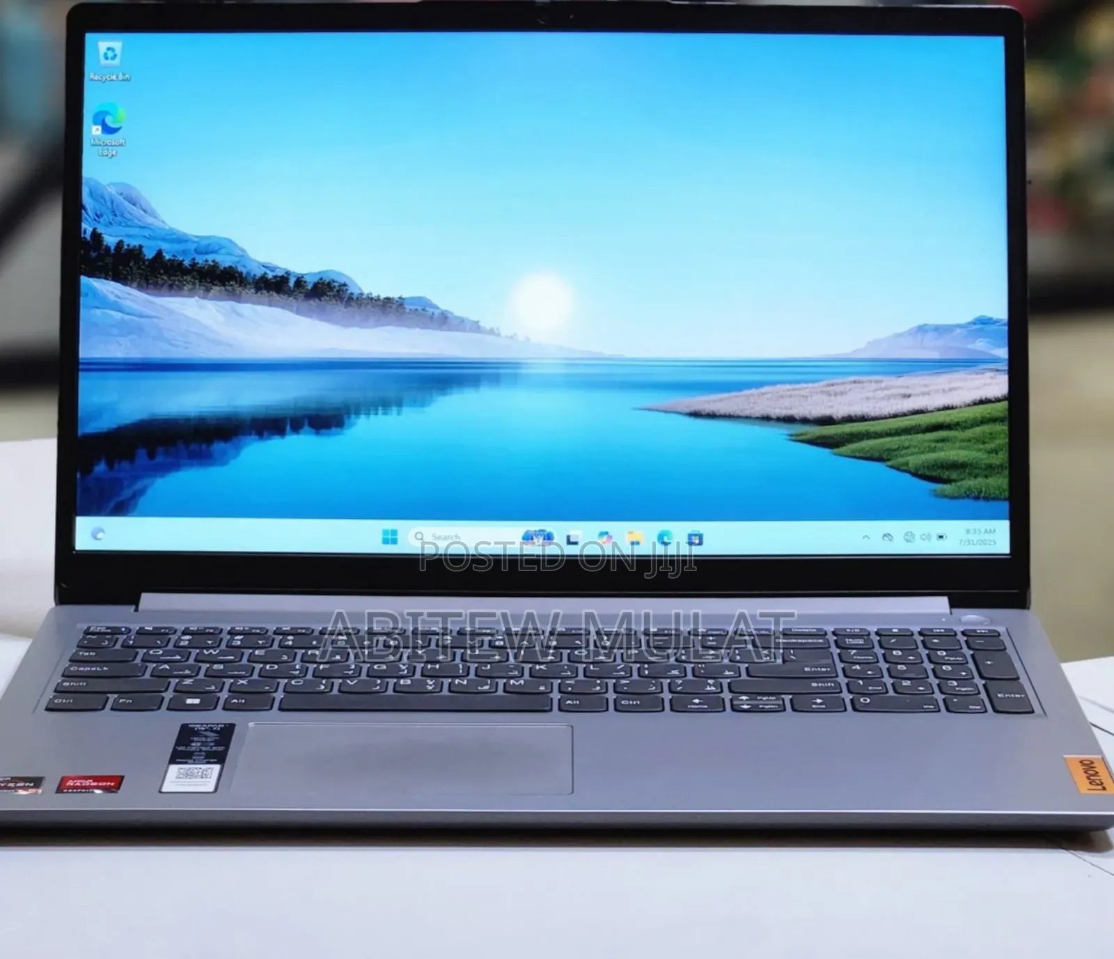 New Laptop Lenovo IdeaPad 1 8GB AMD Ryzen 5 SSD 512GB