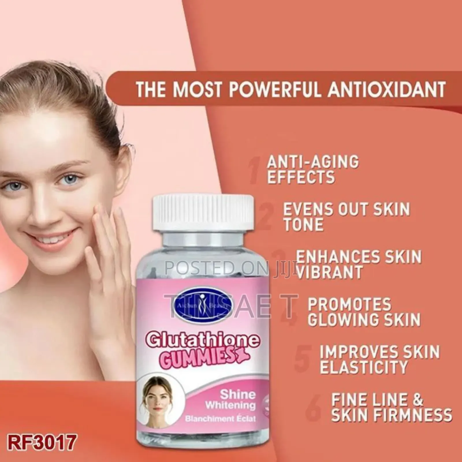 Skin Whitening Glutathione Gummies