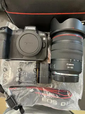 Canon Camera With Red 24-105mm Lens R