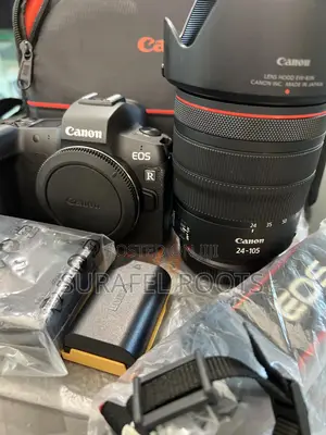 Photo - Canon Camera With Red 24-105mm Lens R