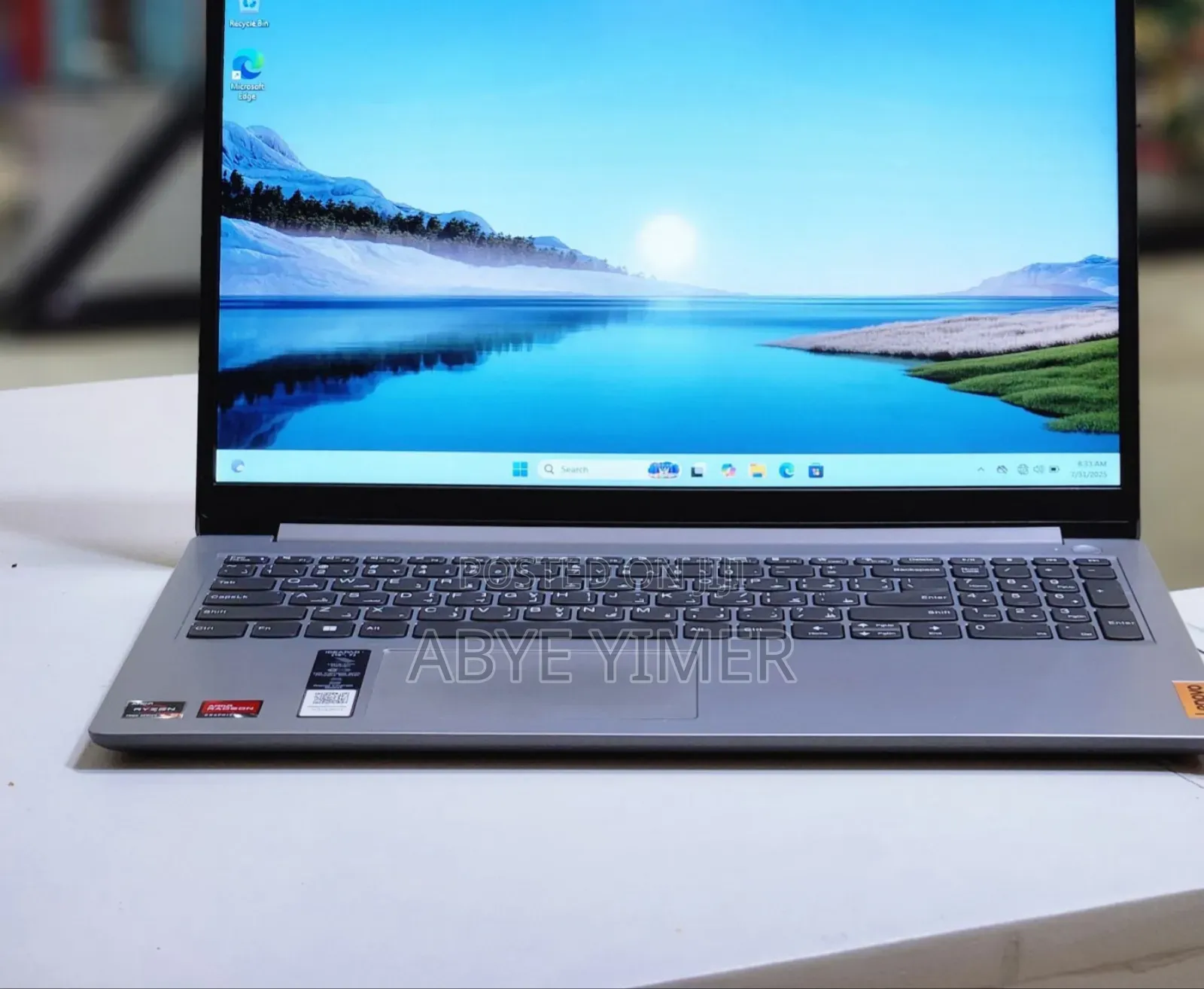 New Laptop Lenovo IdeaPad 1 8GB AMD Ryzen 5 SSD 512GB