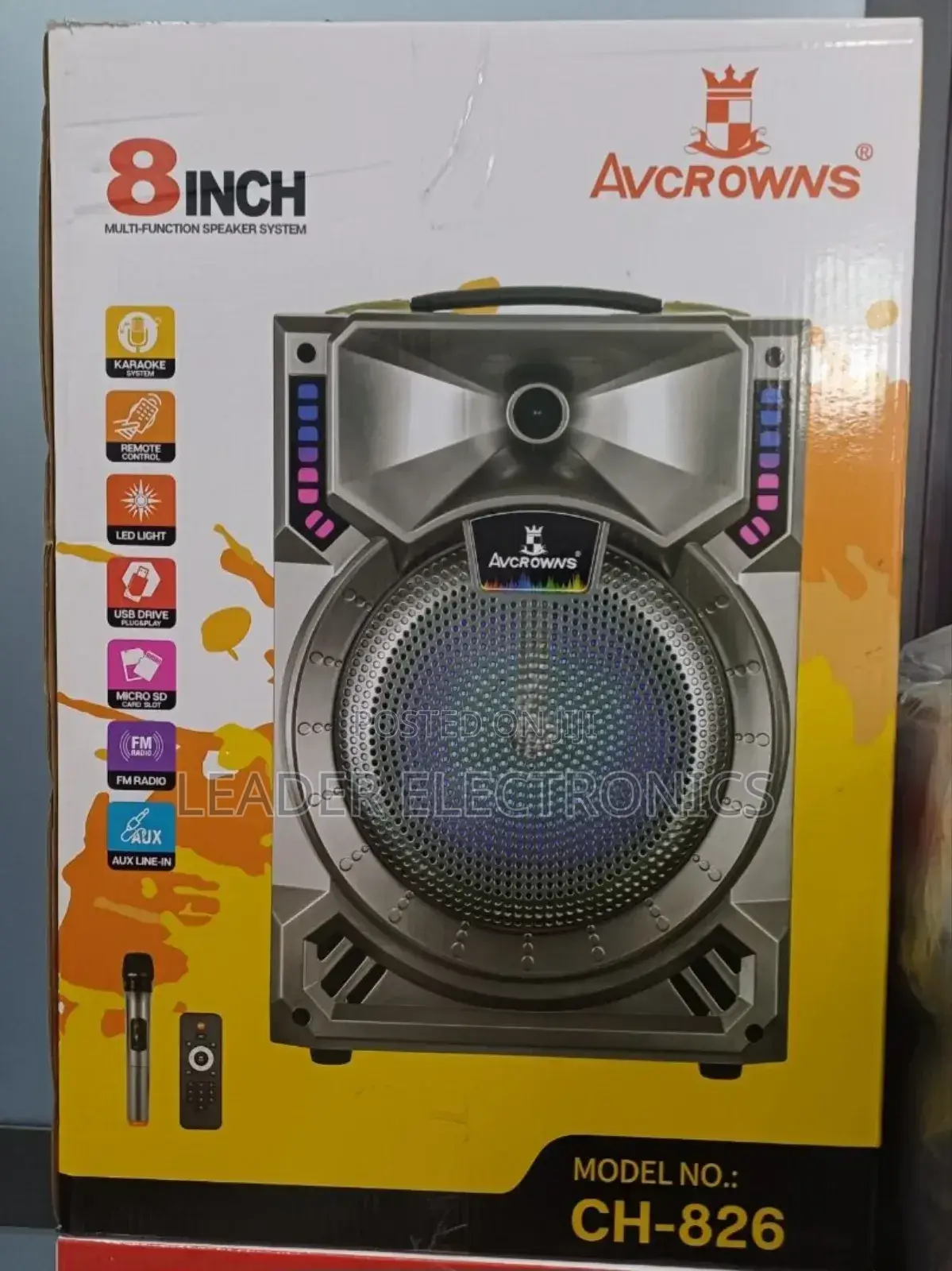 Avcrowns 1.0ch Multi Function Speaker System
