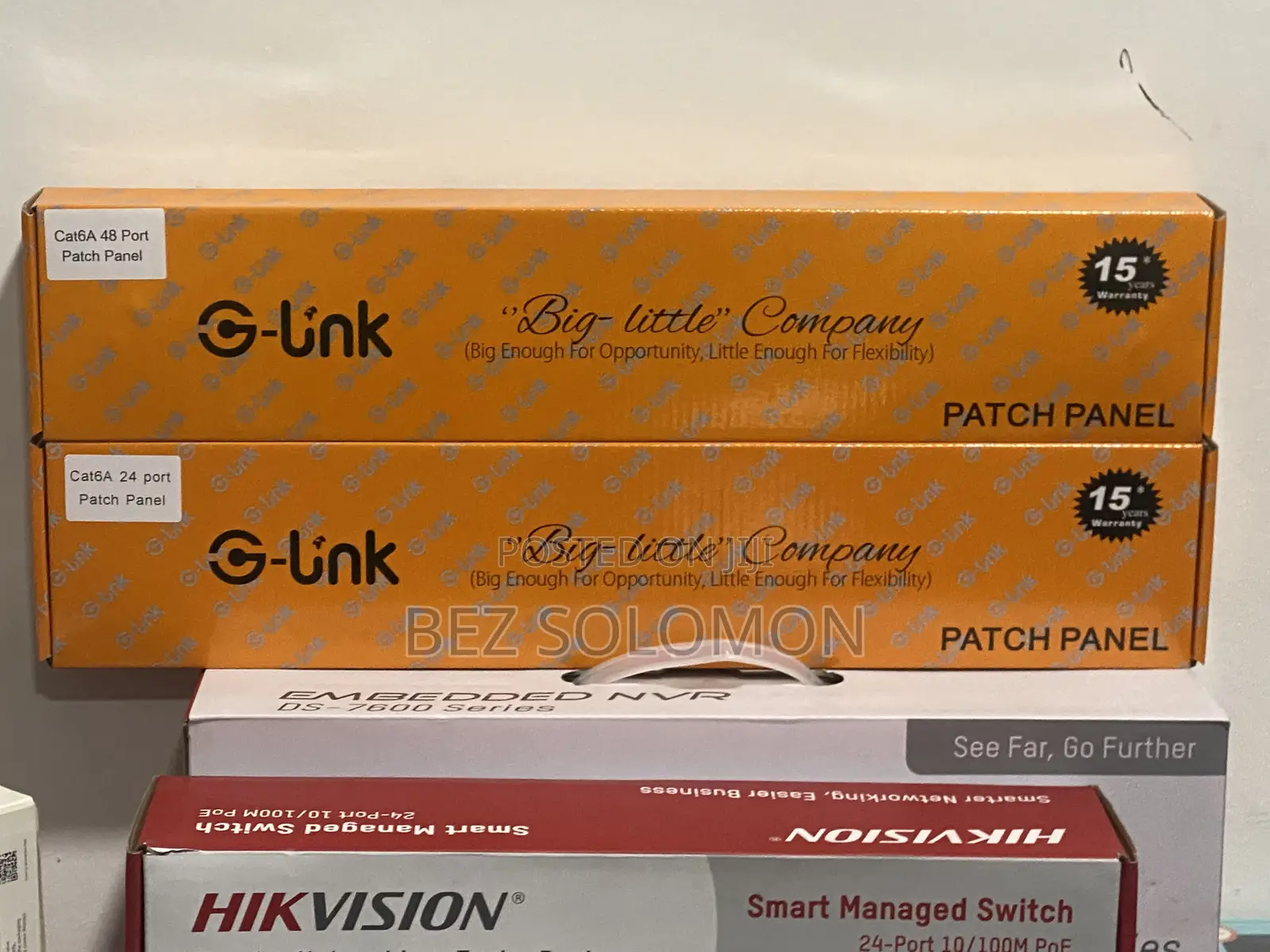 24 Port Patch Panel for Rack