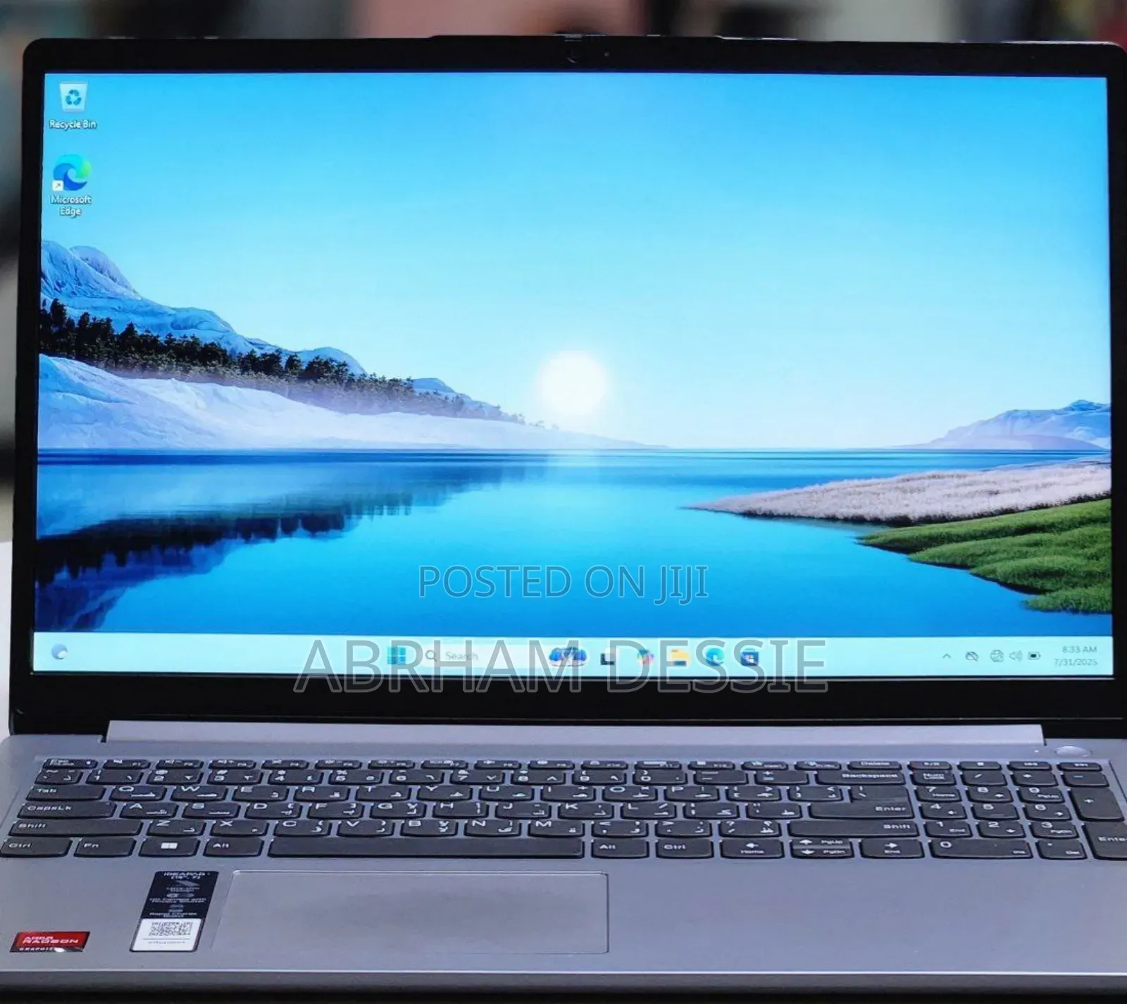 New Laptop Lenovo Ideapad 3 8GB AMD Ryzen 5 SSD 512GB