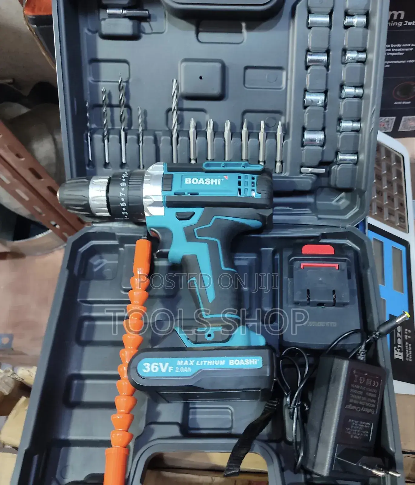 Boashi Full Accessories Chargeable Drill
