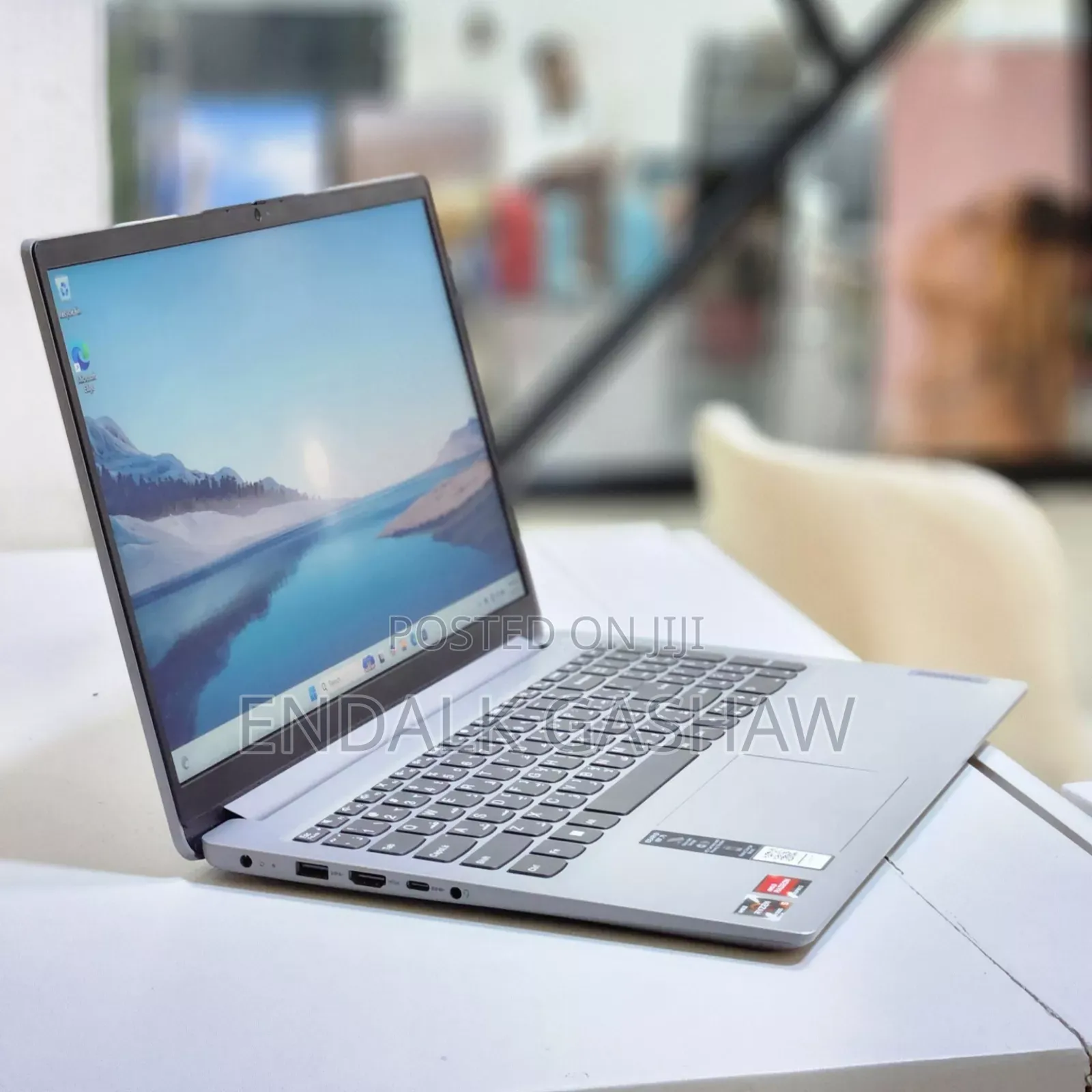 New Laptop Lenovo Ideapad 3 8GB AMD Ryzen 5 SSD 512GB