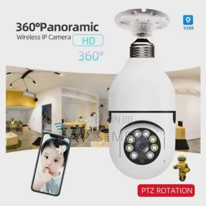 Photo - Rotating Bulb Security Camera Cooling