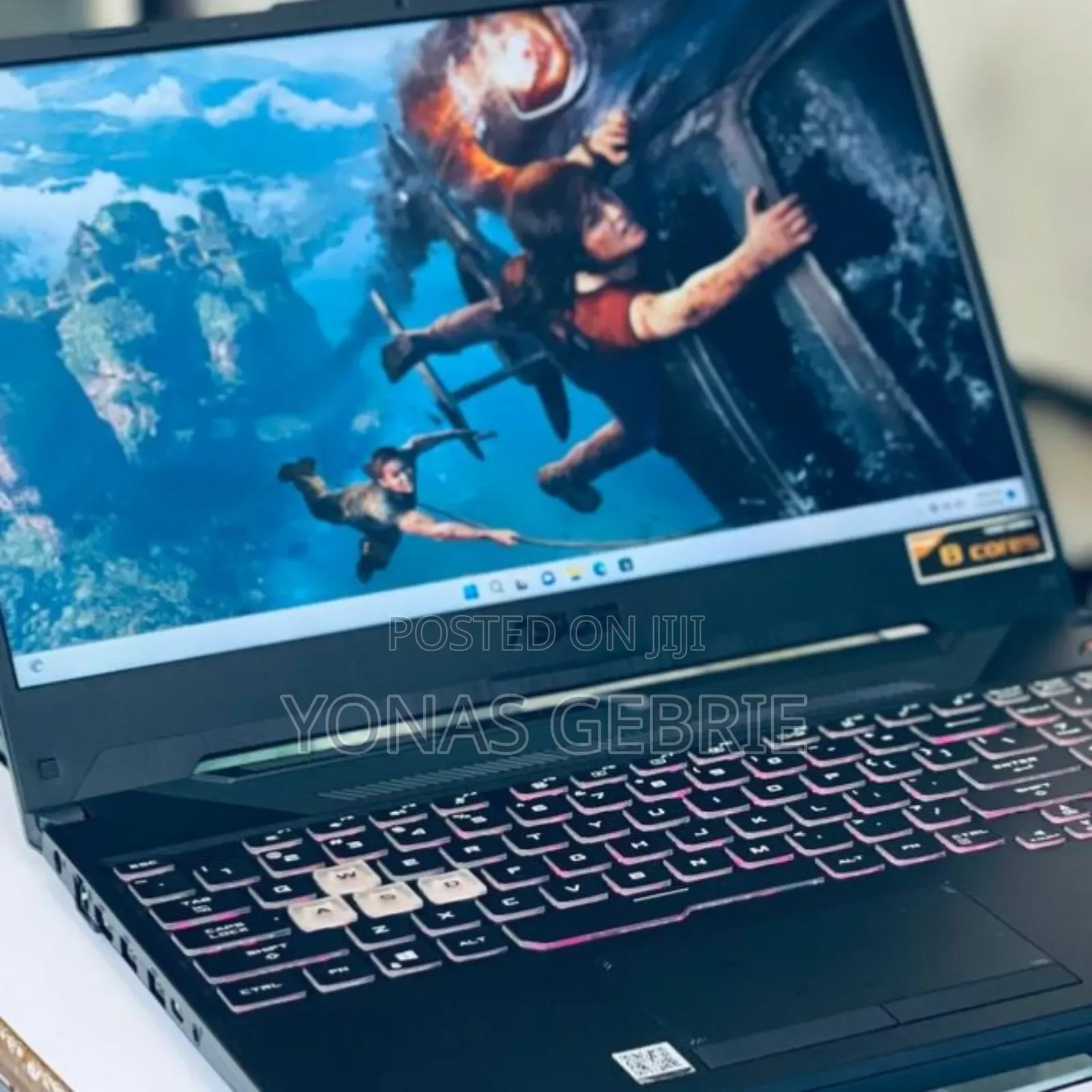 New Laptop Asus TUF Gaming A15 16GB AMD Ryzen 9 SSD 512GB