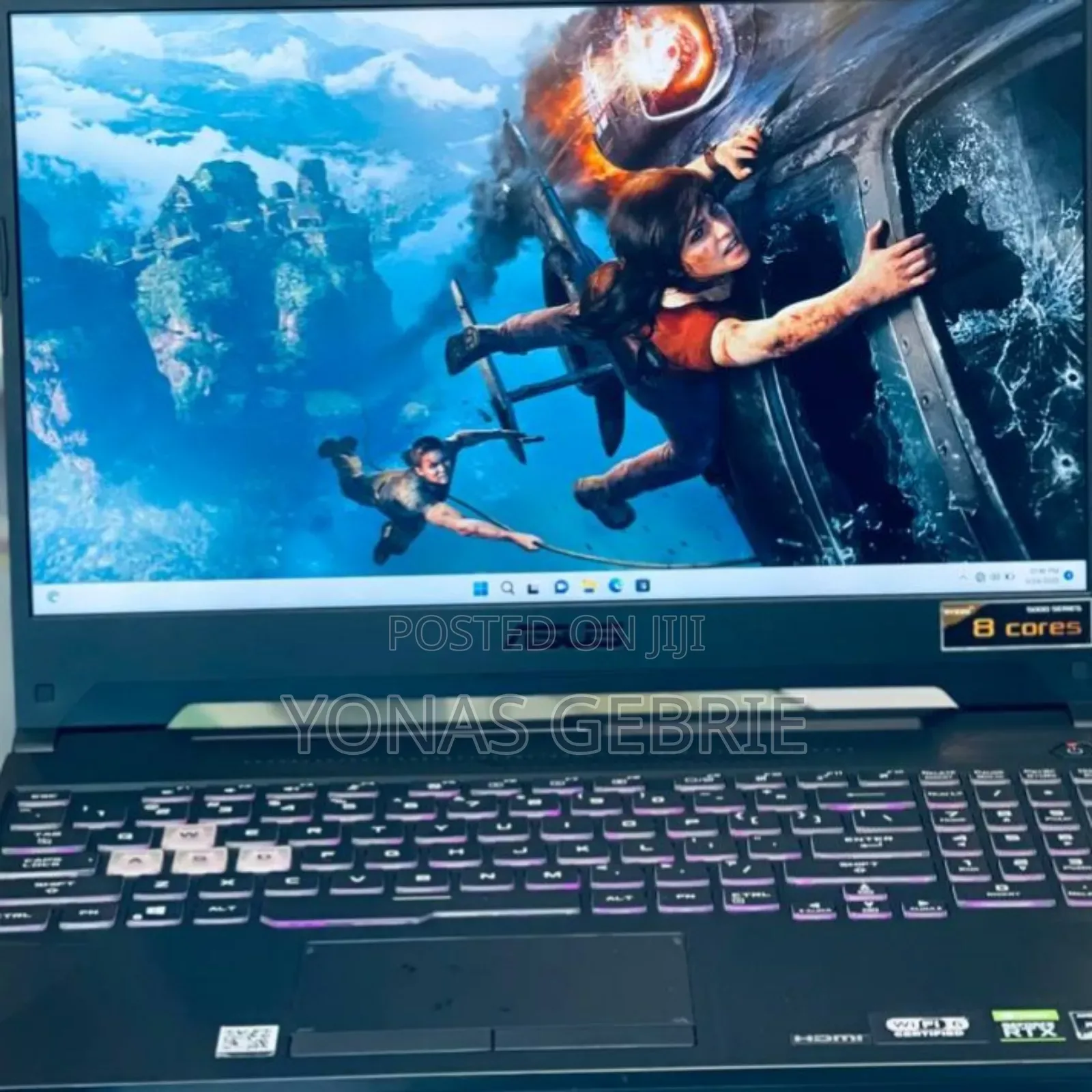 New Laptop Asus TUF Gaming A15 16GB AMD Ryzen 9 SSD 512GB
