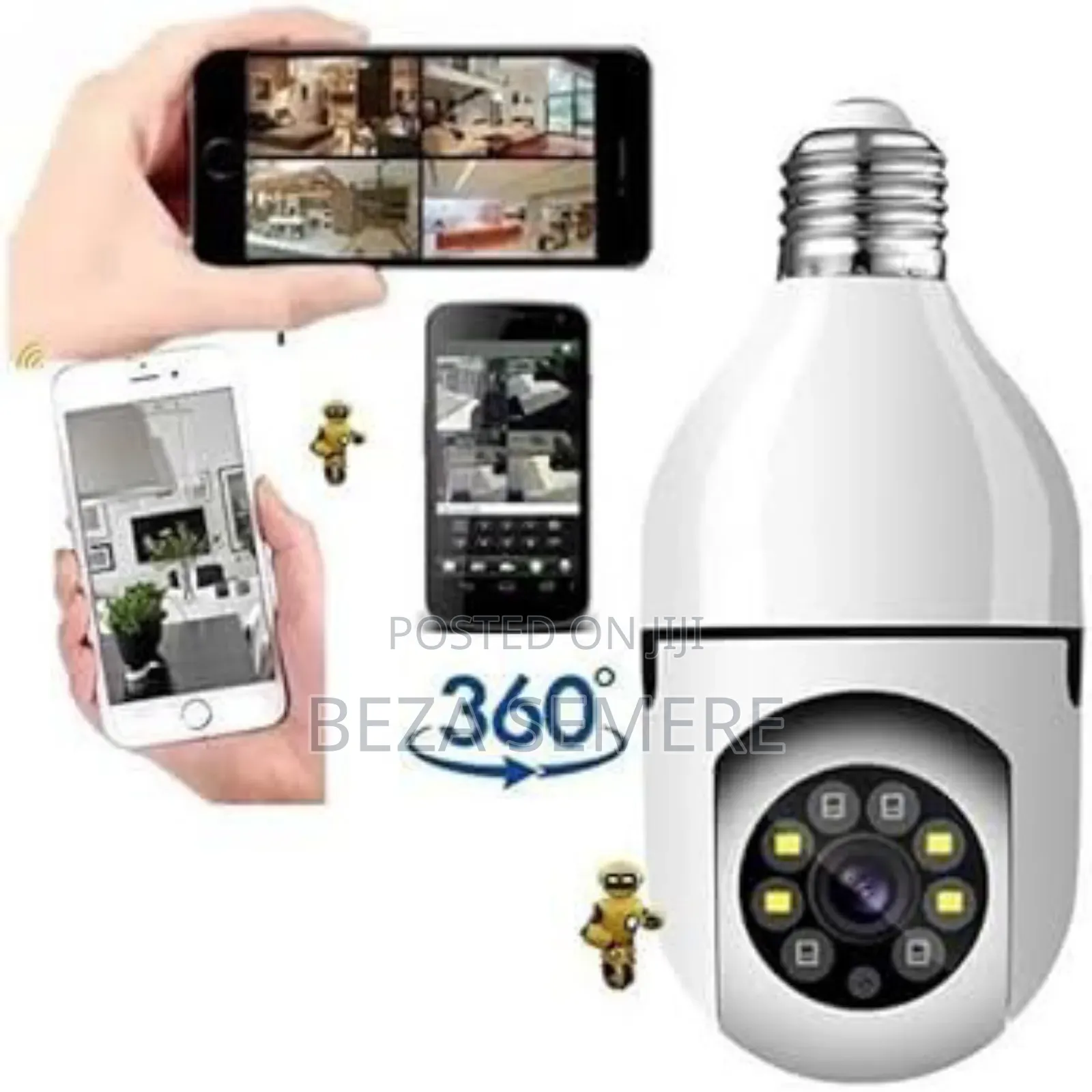 360degree Rotating Bulb Camera Aygmetm