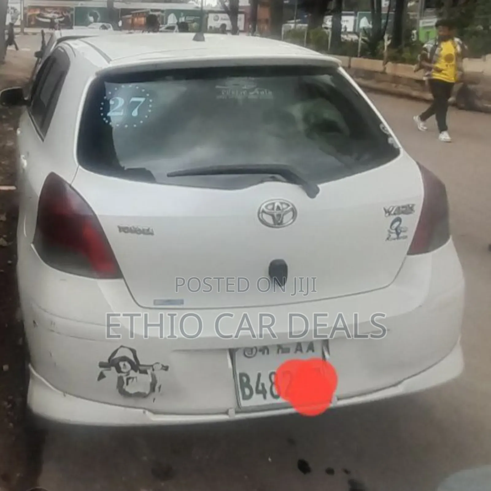 Toyota Yaris 2010 White