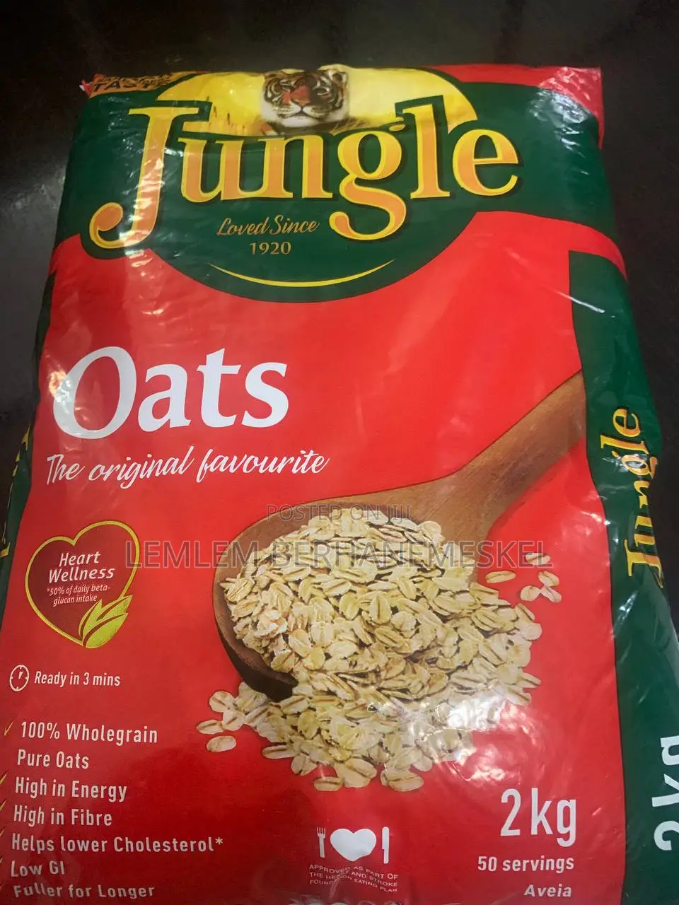 Oats 2 Kg From South Africa