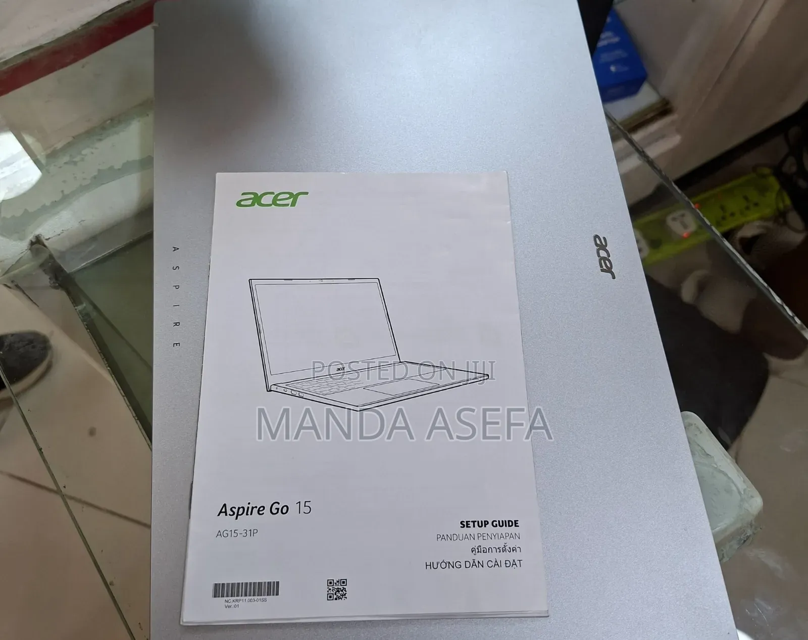 New Laptop Acer 8GB Intel Core I3 SSD 512GB