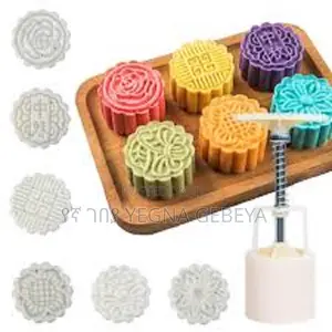 6-PCS Punch Set Food Mould Tool –Cookie Presser