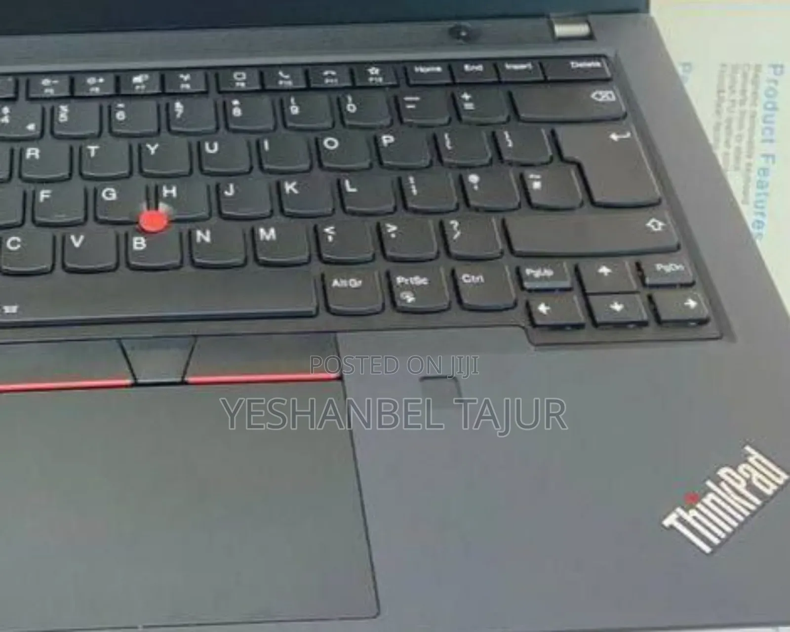 New Laptop Lenovo ThinkPad T14 16GB Intel Core I5 SSD 512GB