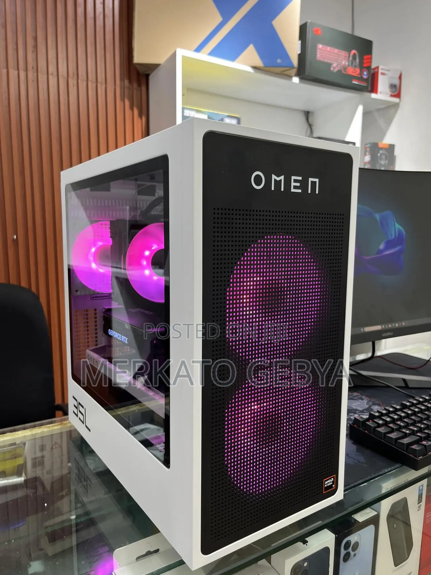 New Desktop Computer HP Omen 30L GT13-0092 32GB Intel Core I7 SSD 1T