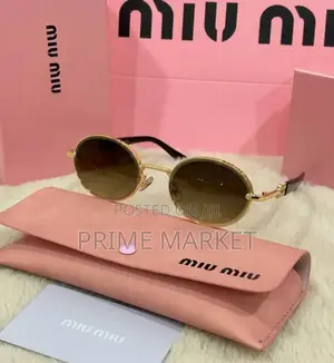 Miu Miu Oval Sunglass