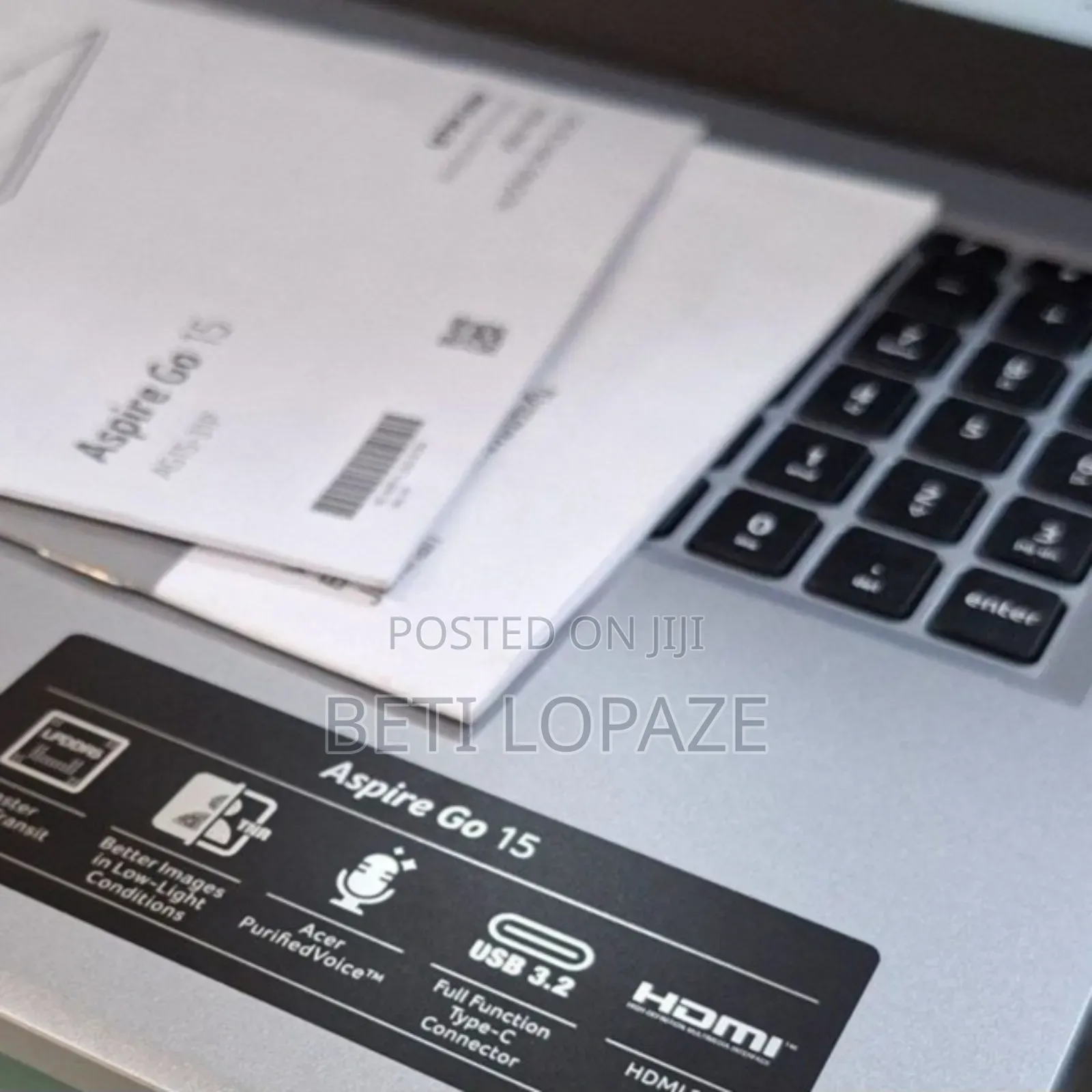 New Laptop Acer Aspire 1 8GB Intel Core I3 SSD 512GB